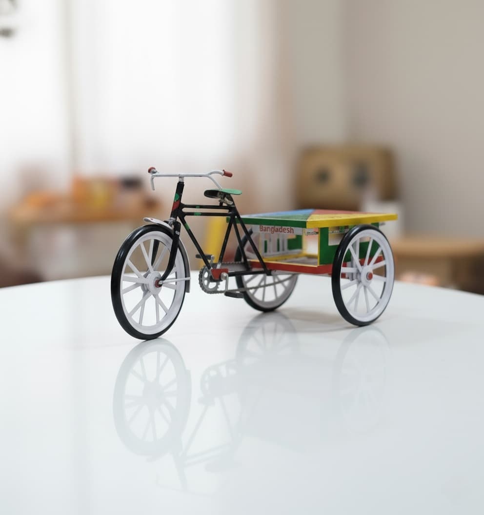 Hand Painted Wrought Iron Van view 3