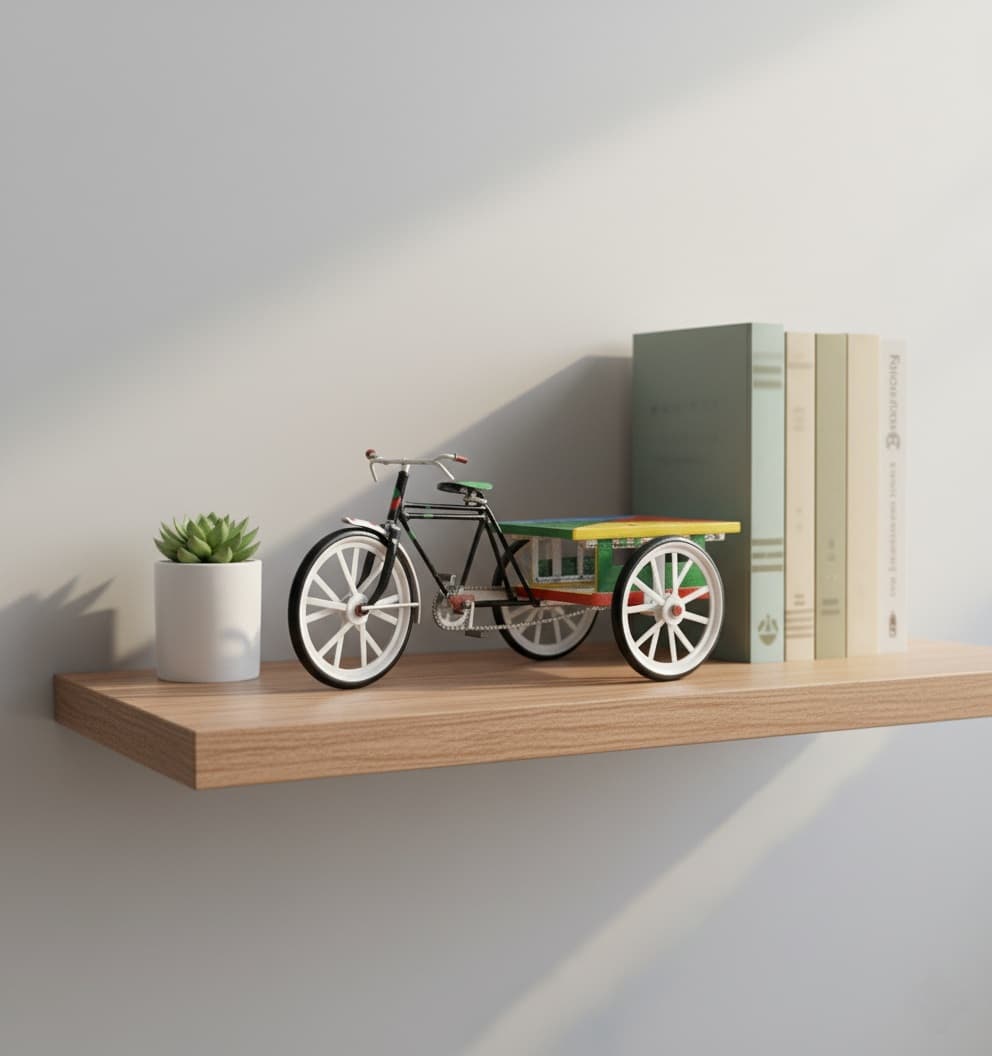 Hand Painted Wrought Iron Van lifestyle view